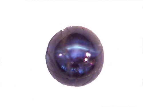 Brasilianisches Alexandrit-Katzenauge als Rund-Cabochon